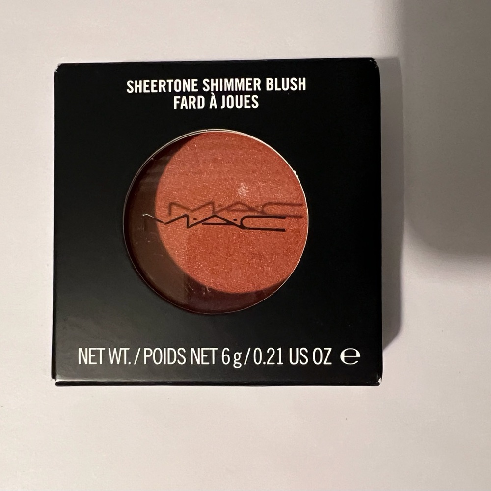 MAC Cosmetics Sheertone Shimmer Blush - Peachtwist